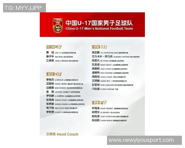 2026年U17亚洲杯分档分析：韩日乌沙领衔第一档中国位列第三档